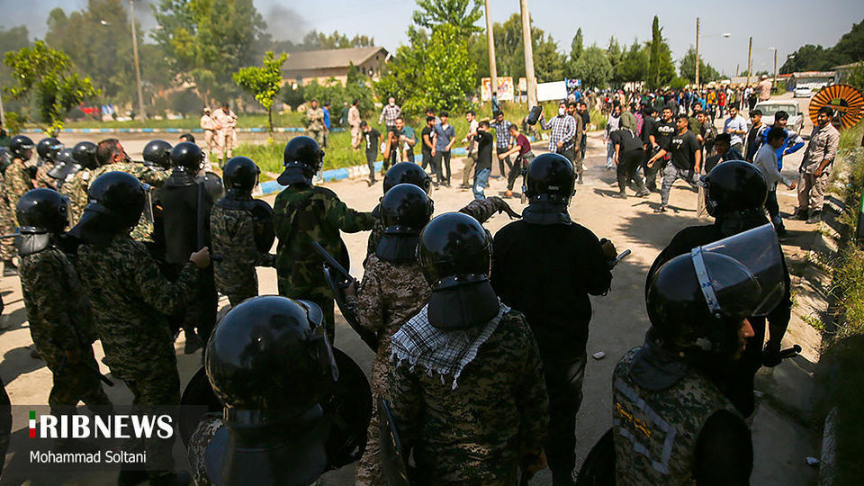 رزمایش گردان بیت المقدس در ساری