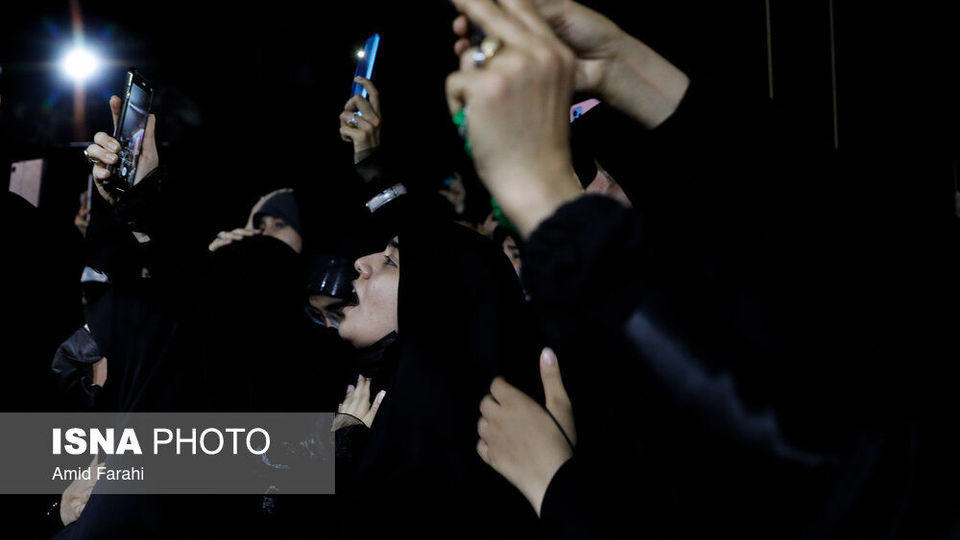 مراسم وداع با پیکر شهید صیاد خدایی