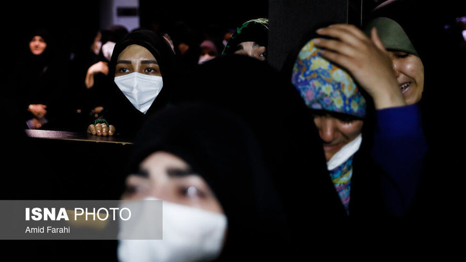 مراسم وداع با پیکر شهید صیاد خدایی