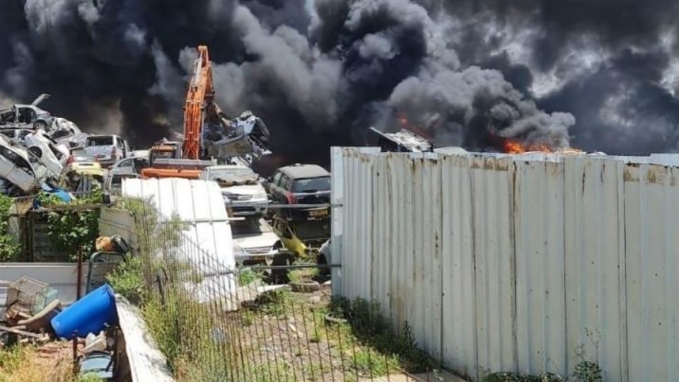  آتش‌سوزی گسترده در منطقه‌ صنعتی رژیم صهیونیستی+ تصاویر