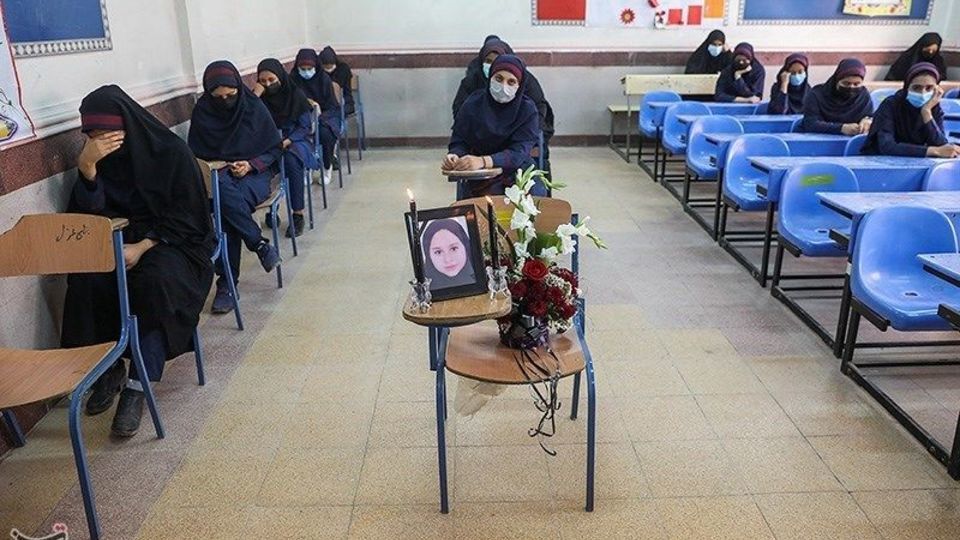  ملیکا دختر مینوشهری که در حادثه متروپل آبادان جان باخت 