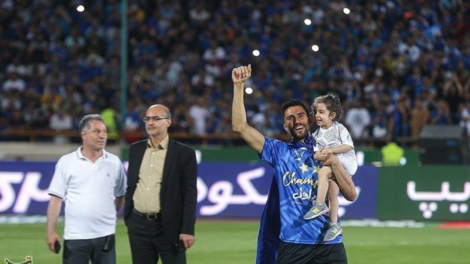  جشن قهرمانی تیم فوتبال استقلال 