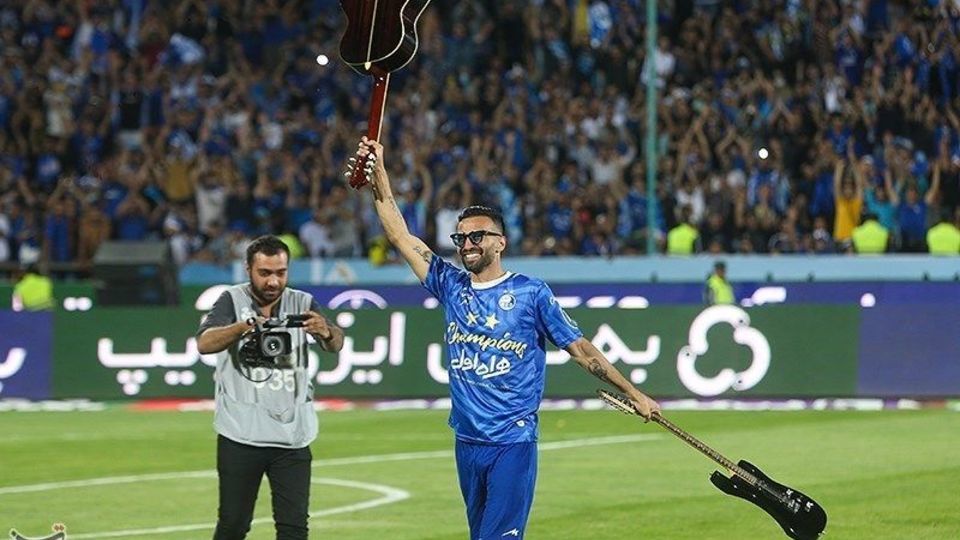  جشن قهرمانی تیم فوتبال استقلال 