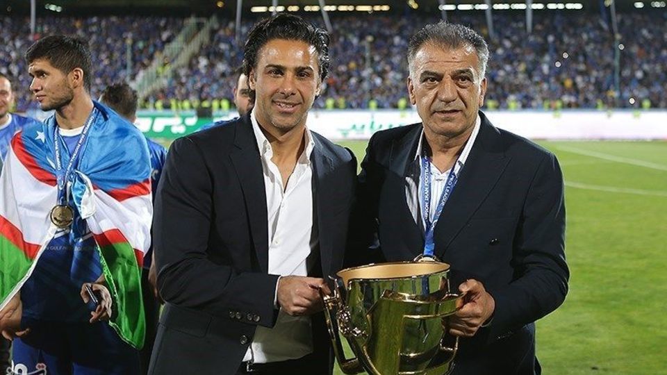  جشن قهرمانی تیم فوتبال استقلال 