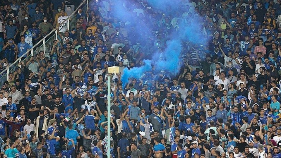  جشن قهرمانی تیم فوتبال استقلال 