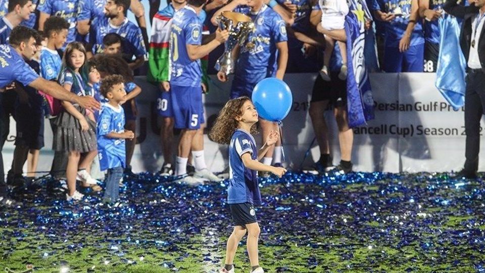  جشن قهرمانی تیم فوتبال استقلال 