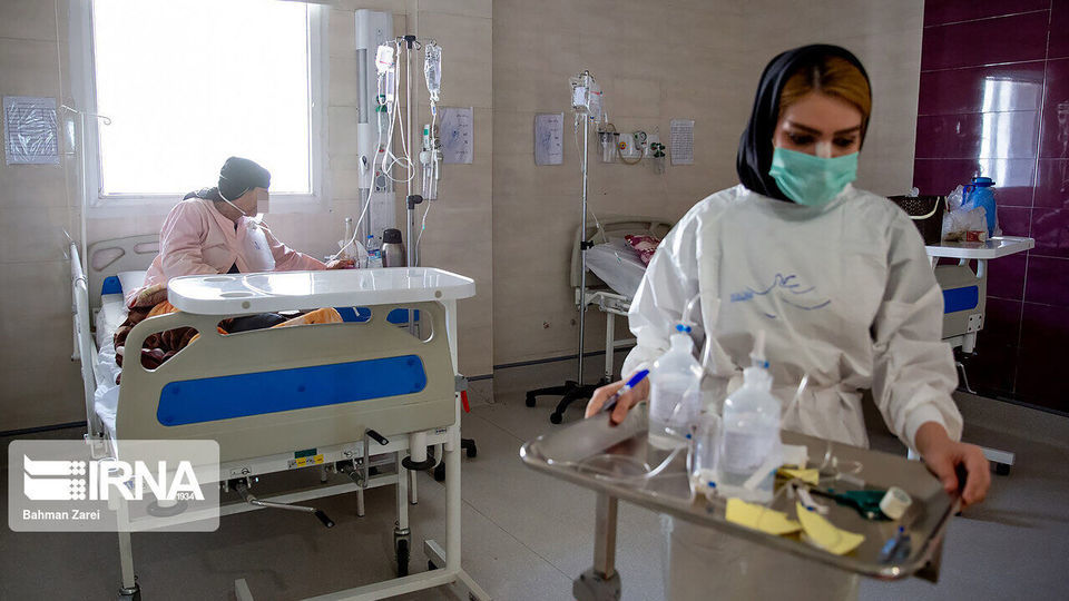 کاهش ۴۴ درصدی موارد بستری بیماران کرونایی