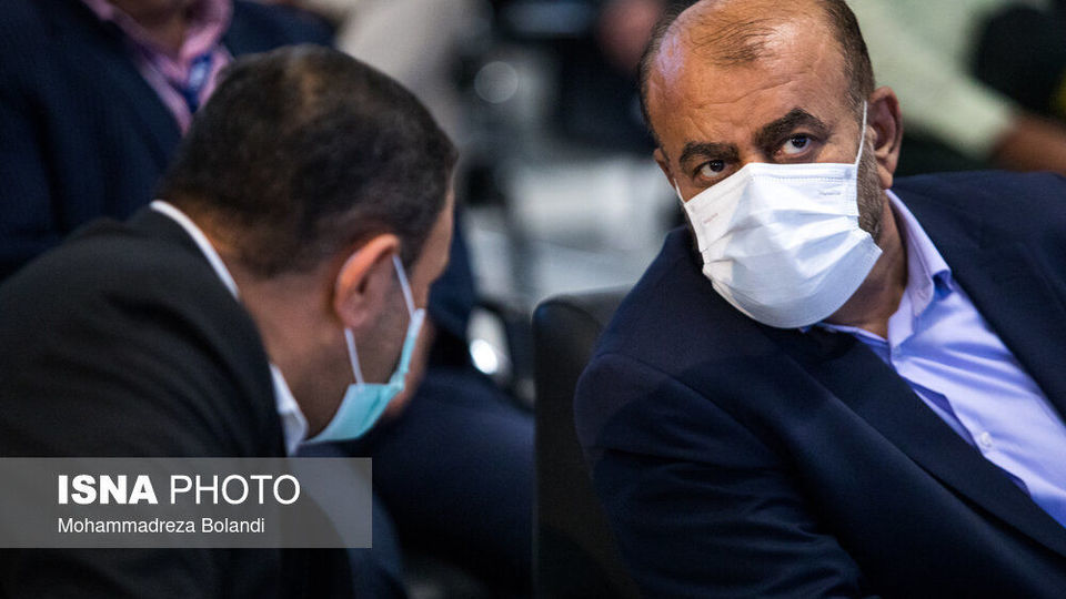 مراسم بدرقه اولین کاروان حجاج ایرانی