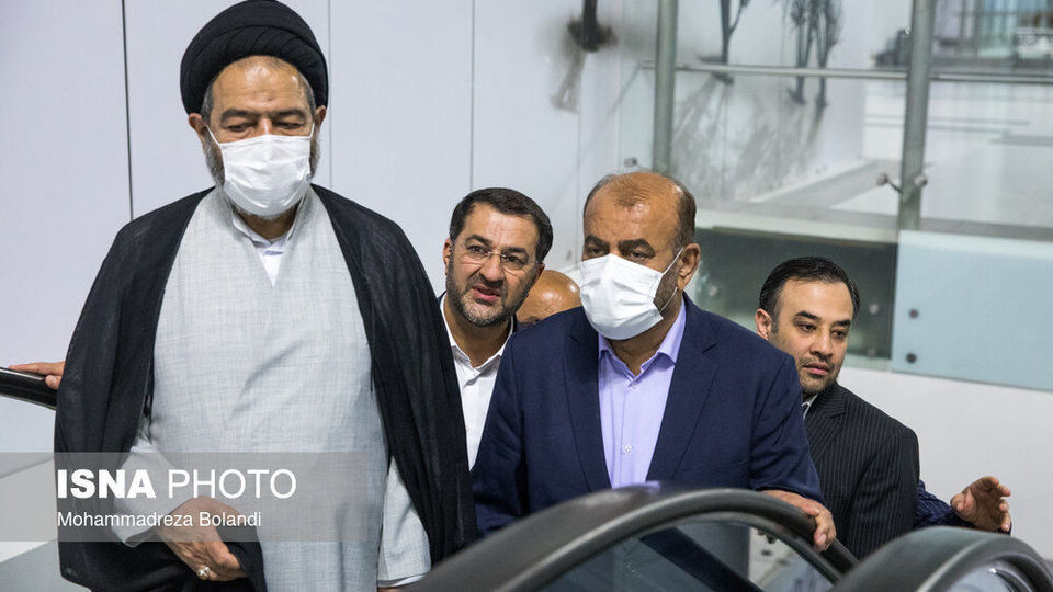 مراسم بدرقه اولین کاروان حجاج ایرانی