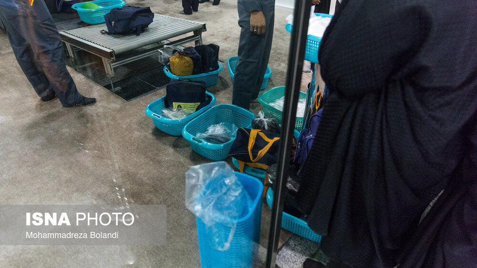 مراسم بدرقه اولین کاروان حجاج ایرانی