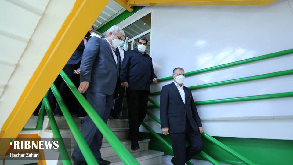 بازدید رییس جمهور ونزوئلا از پارک فناوری پردیس در تهران 