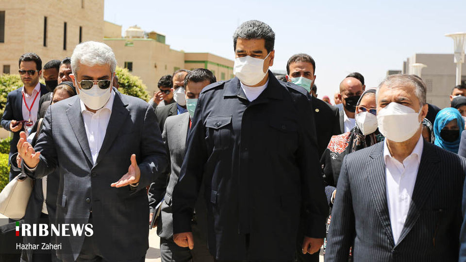 بازدید رییس جمهور ونزوئلا از پارک فناوری پردیس در تهران 