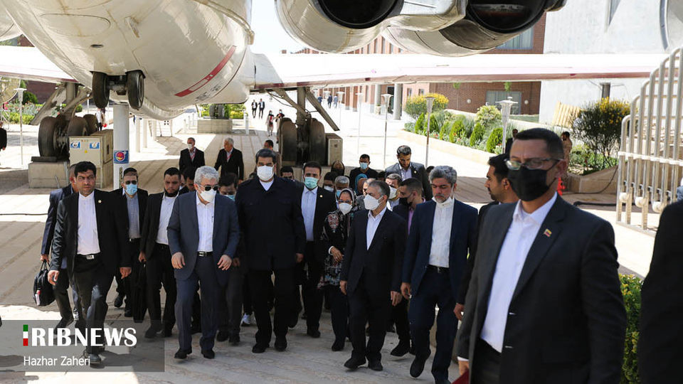 بازدید رییس جمهور ونزوئلا از پارک فناوری پردیس در تهران 