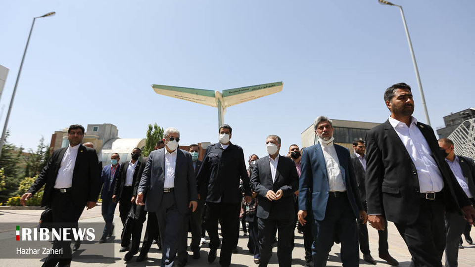 بازدید رییس جمهور ونزوئلا از پارک فناوری پردیس در تهران 