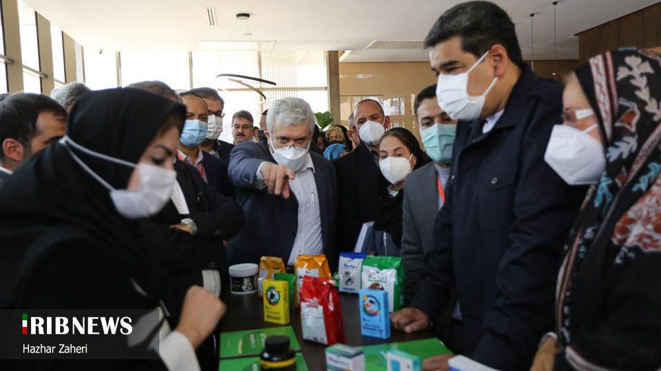 بازدید رییس جمهور ونزوئلا از پارک فناوری پردیس در تهران 