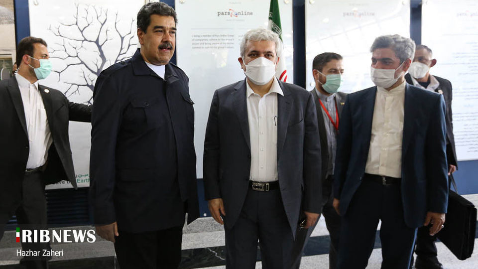 بازدید رییس جمهور ونزوئلا از پارک فناوری پردیس در تهران 