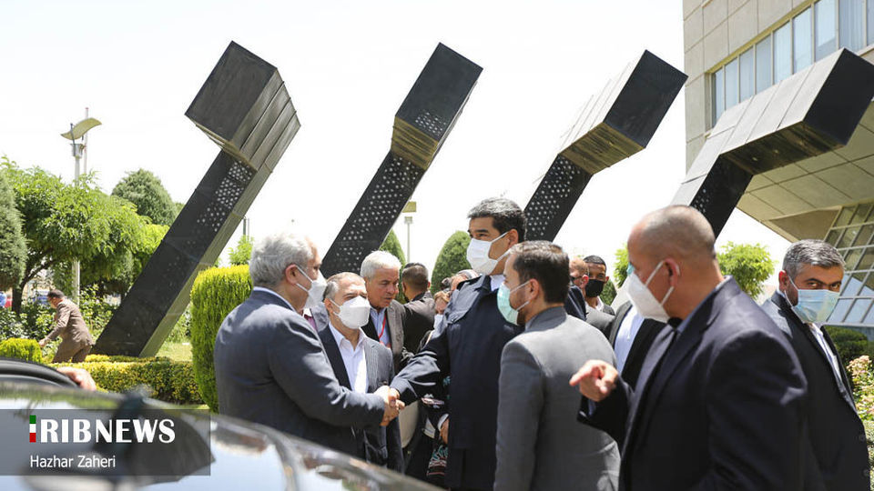 بازدید رییس جمهور ونزوئلا از پارک فناوری پردیس در تهران 