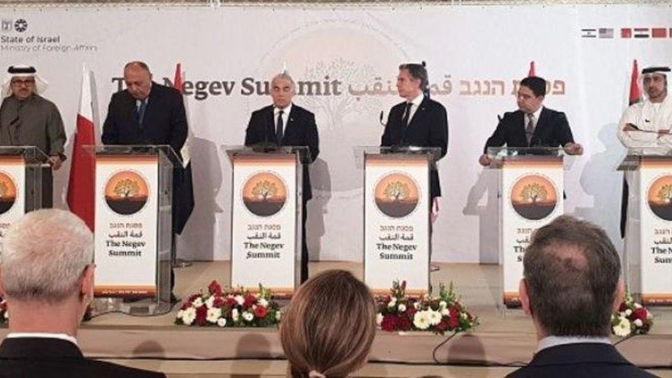 نشست هیأت اسرائیلی، آمریکایی و سه کشور عربی در بحرین