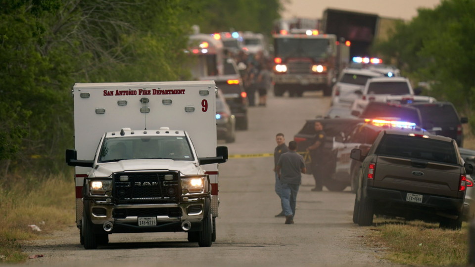 کشف ۴۶ جسد در کامیون مهاجران مکزیکی در تگزاس