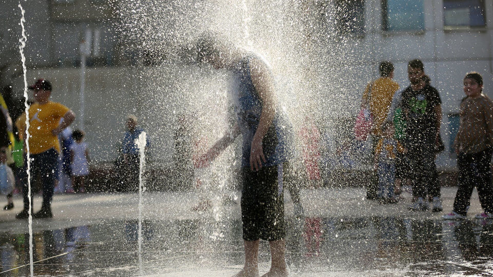 در پناه خنکای آب