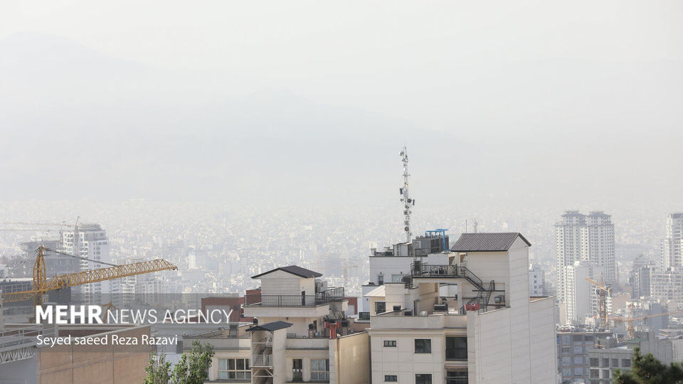 آلودگی شدید هوای پایتخت