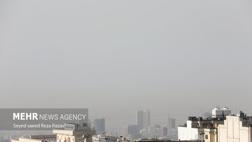 آلودگی شدید هوای پایتخت