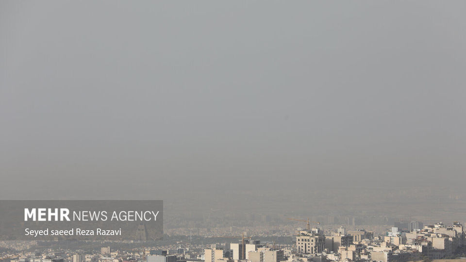 آلودگی شدید هوای پایتخت