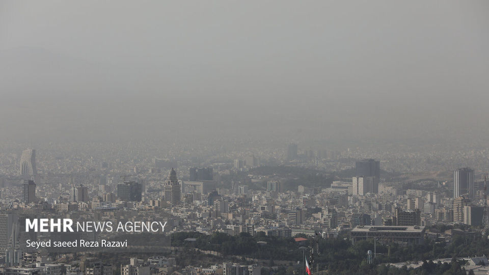 آلودگی شدید هوای پایتخت