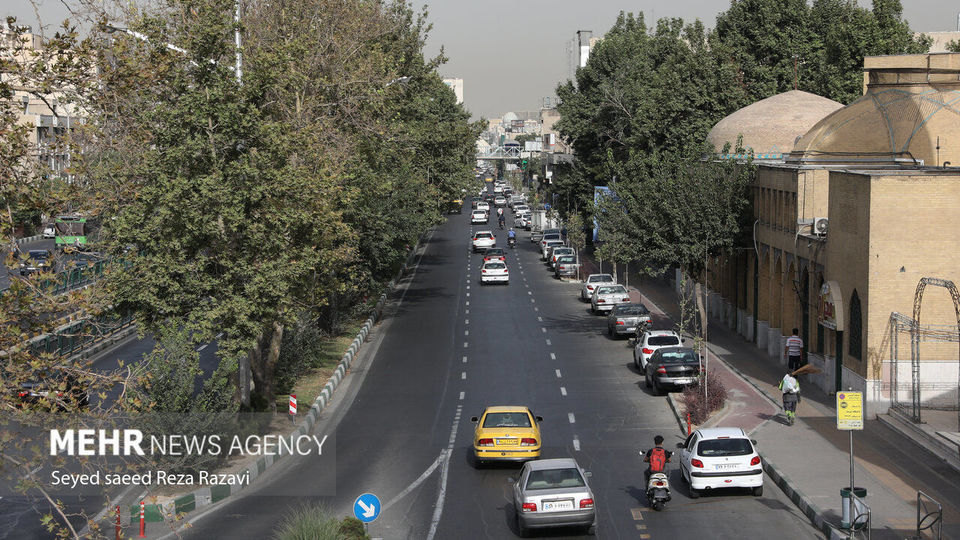 آلودگی شدید هوای پایتخت