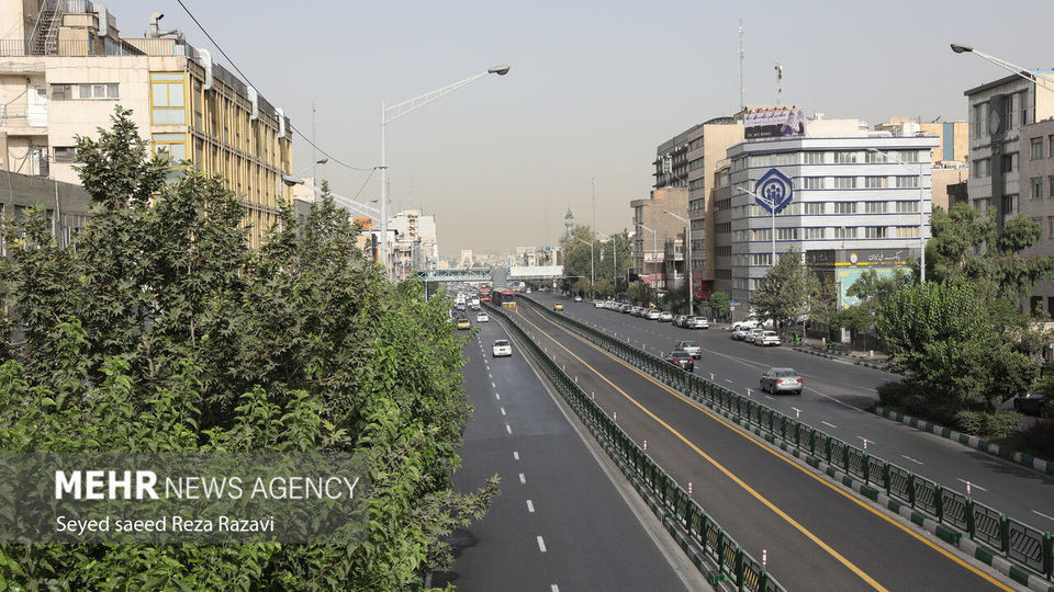 آلودگی شدید هوای پایتخت