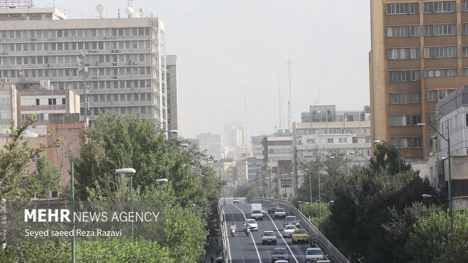 آلودگی شدید هوای پایتخت