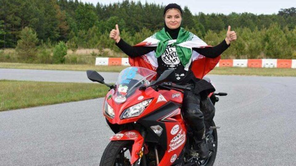 سفر ۱۵ هزار کیلومتری بانوی موتورسوار ایرانی در اروپا