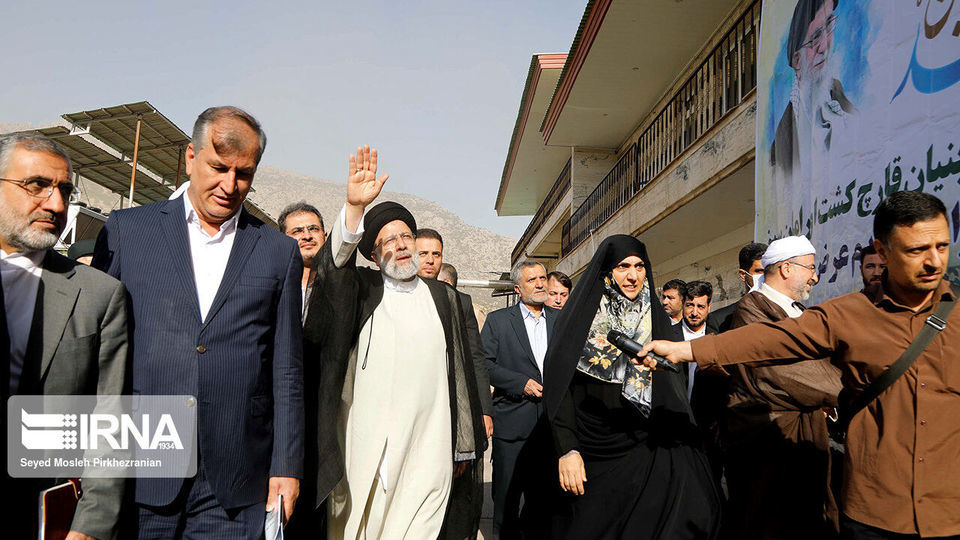 گزارش تصویری سفر رئیس جمهور به کردستان