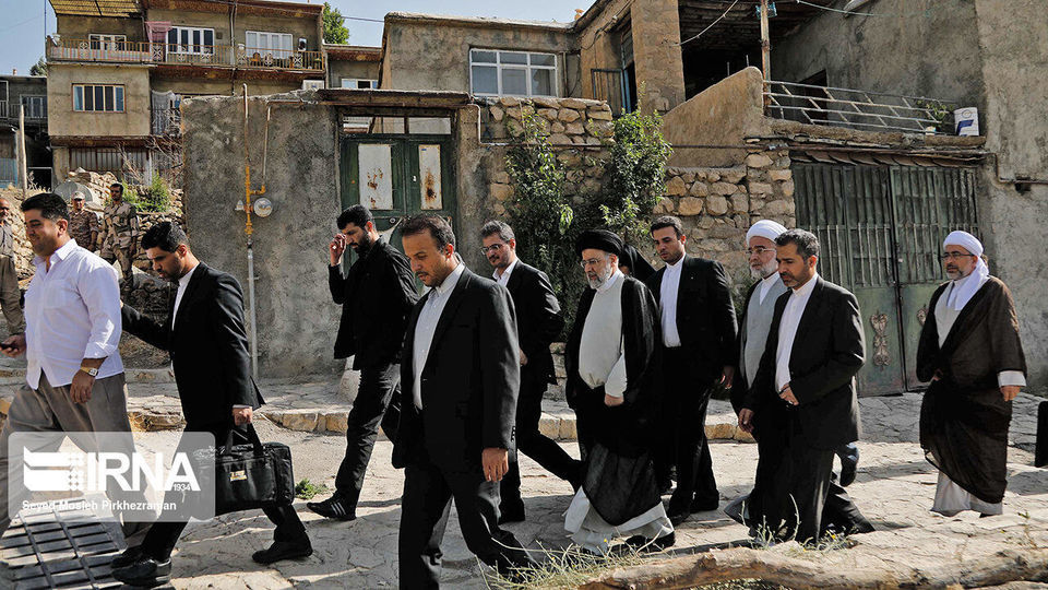 گزارش تصویری سفر رئیس جمهور به کردستان