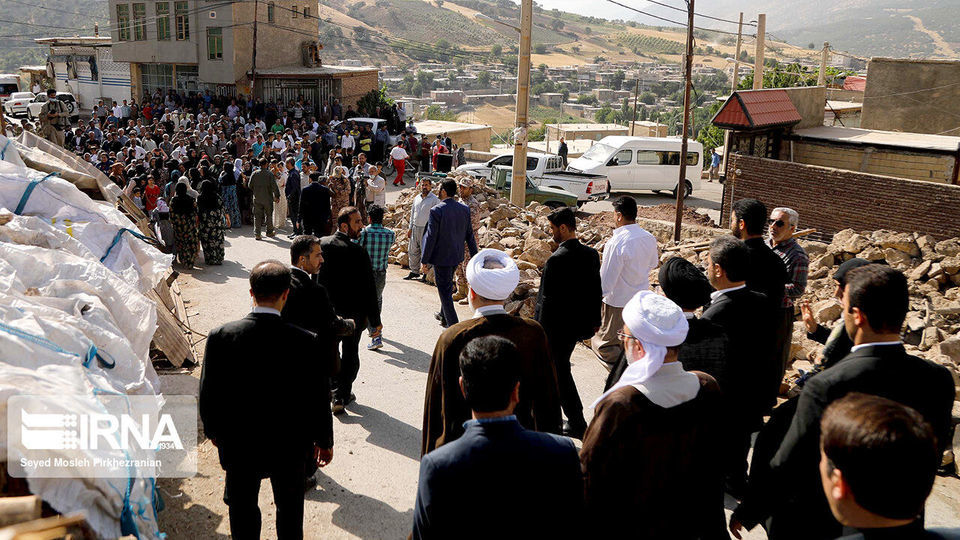 گزارش تصویری سفر رئیس جمهور به کردستان