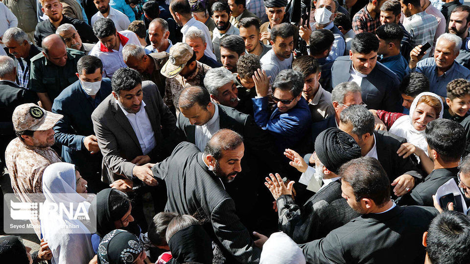 گزارش تصویری سفر رئیس جمهور به کردستان