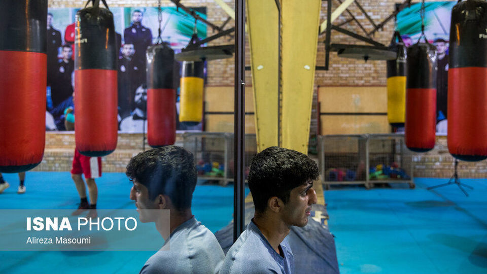 تمرین تیم ملی بوکس