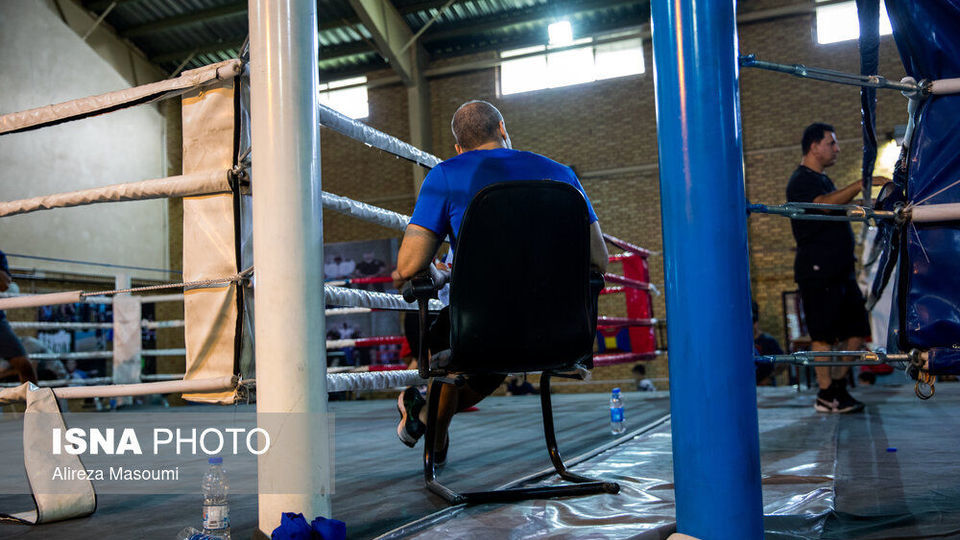 تمرین تیم ملی بوکس