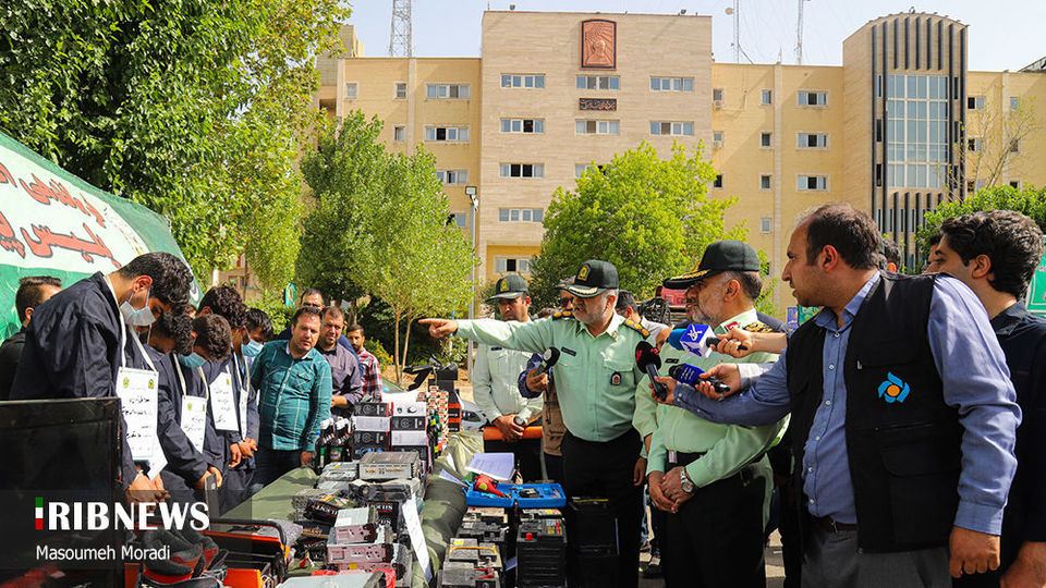 پنجاه‌ و‌ هفتمین طرح رعد پليس تهران 