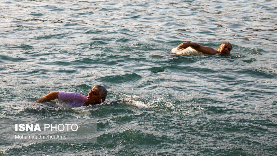 شنا در رودخانه «دز»