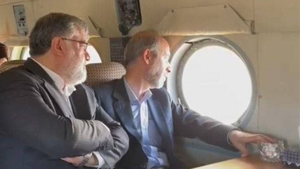 بازدید هوایی وزیر نیرو از وضعیت دریاچه ارومیه/ بررسی روند اجرای تونل و خط انتقال آب به ‌دریاچه