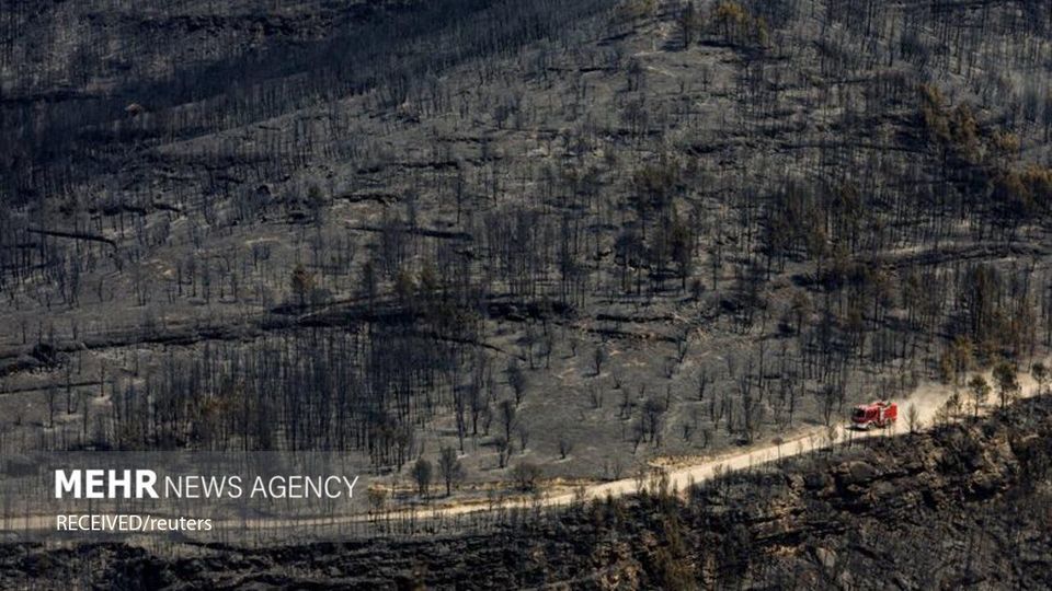 آتش سوزی سراسری در اروپا