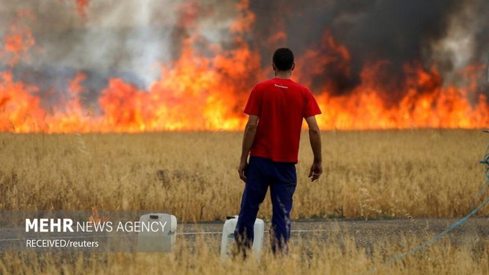 آتش سوزی سراسری در اروپا