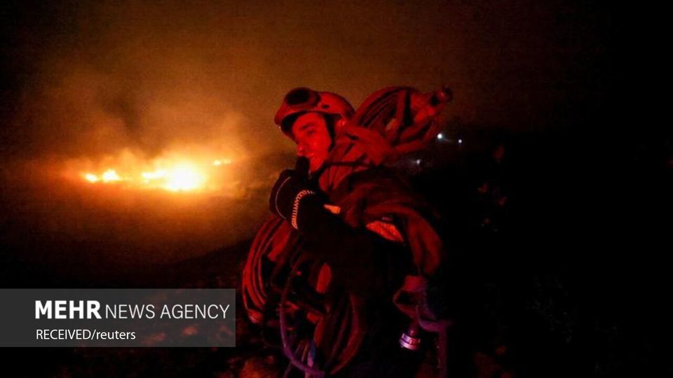 آتش سوزی سراسری در اروپا