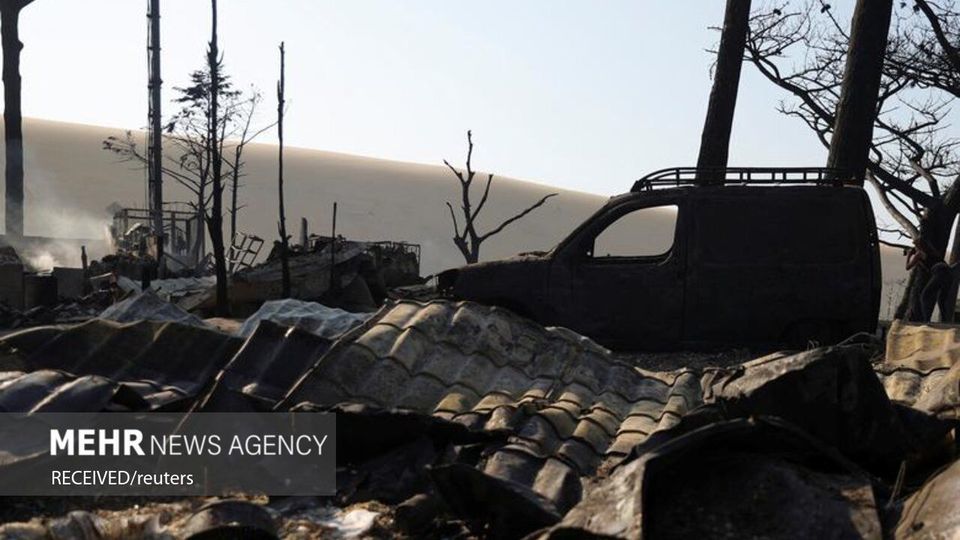 آتش سوزی سراسری در اروپا