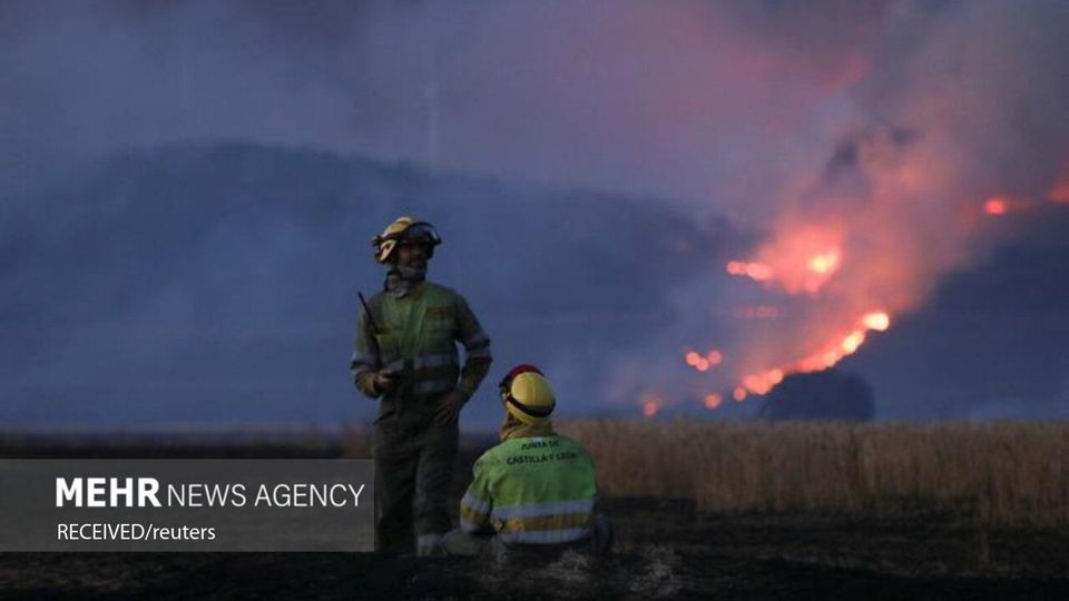 آتش سوزی سراسری در اروپا
