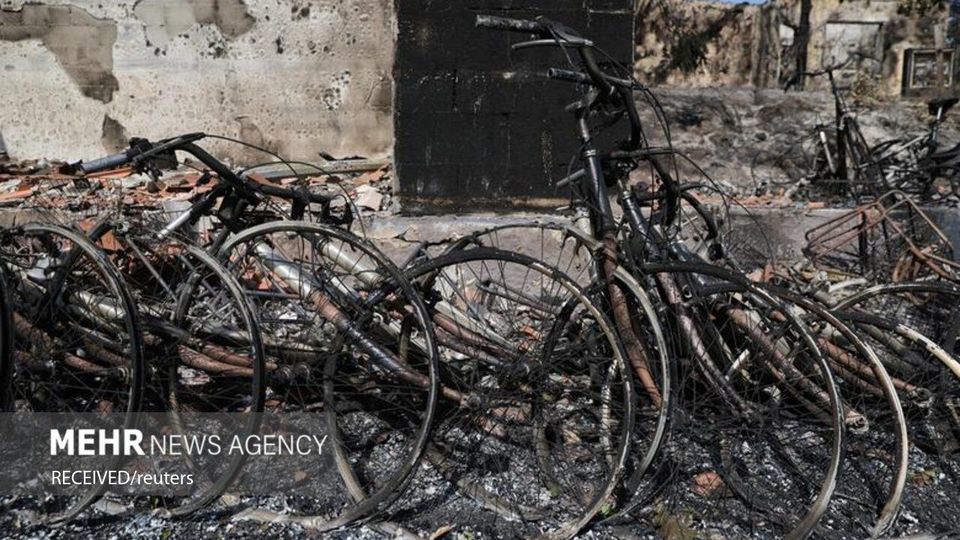 آتش سوزی سراسری در اروپا