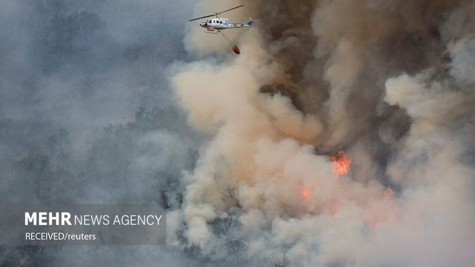 آتش سوزی سراسری در اروپا