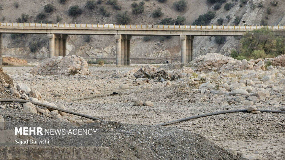 جریان خشکسالی در بستر «کشکان»