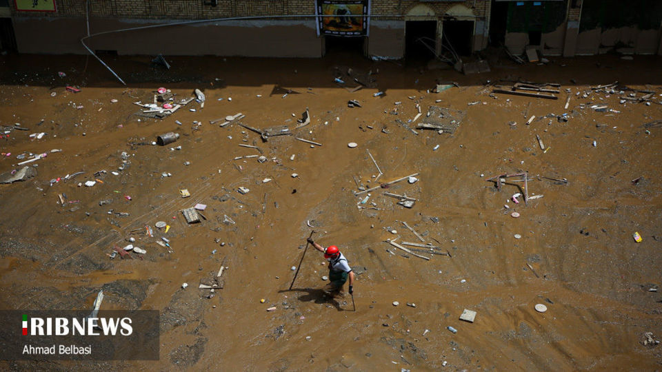 سیل در حرم مطهر امامزاده داوود (ع)